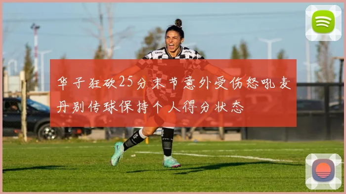 华子狂砍25分末节意外受伤怒吼麦丹别传球保持个人得分状态